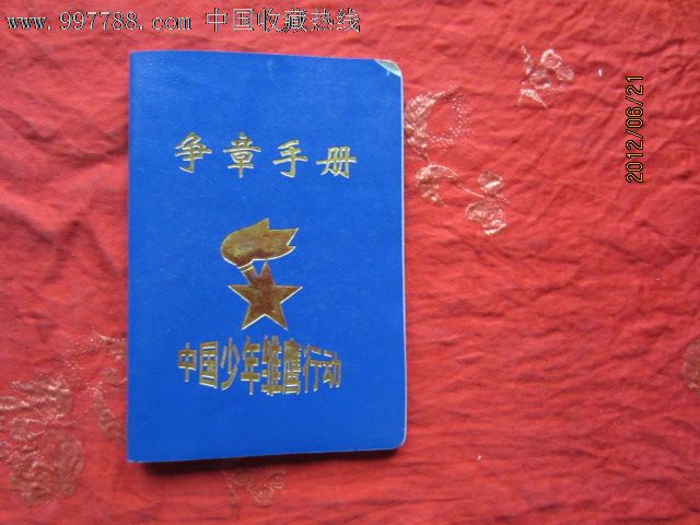 中国少年雏鹰行动争章手册