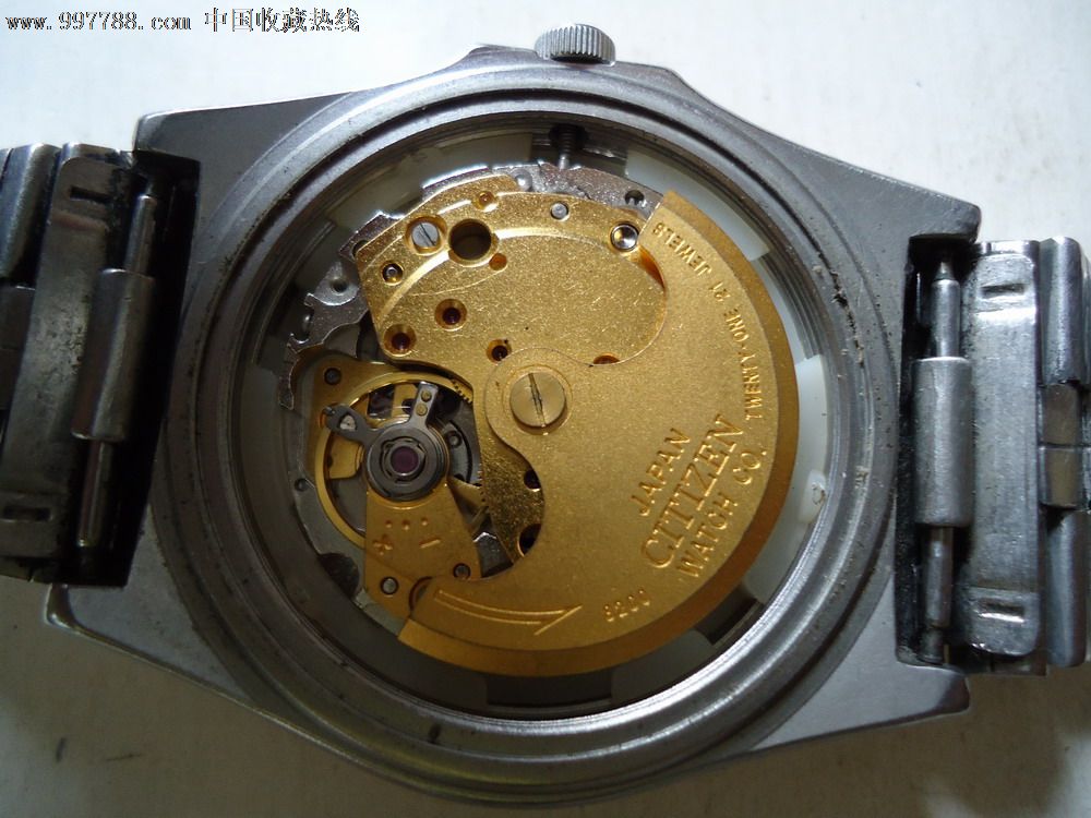 进口手表古董原装日本西铁城全自动手表