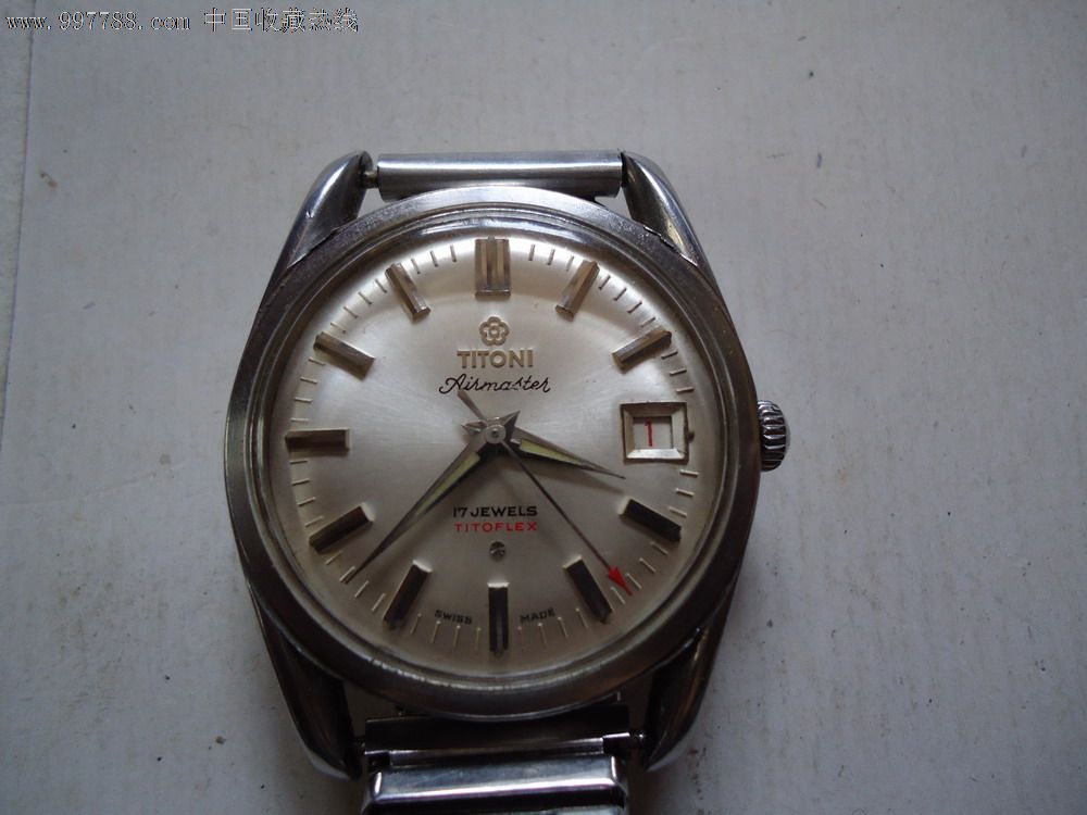 瑞士进口原装古董二手手表梅花牌手表