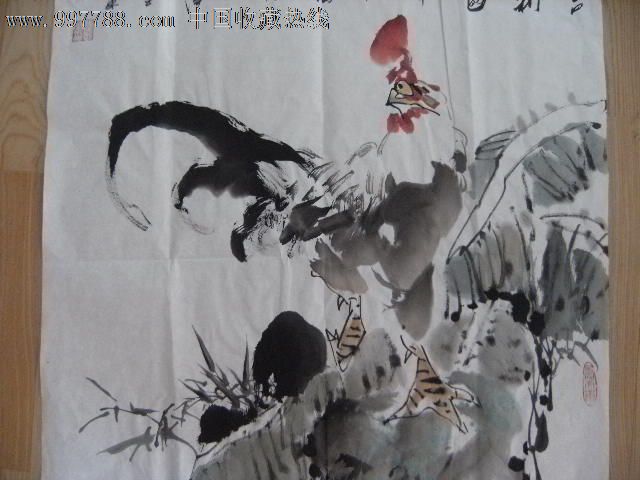 张金荣画鸟图-se12785683-花鸟国画原作-零售-7788收藏
