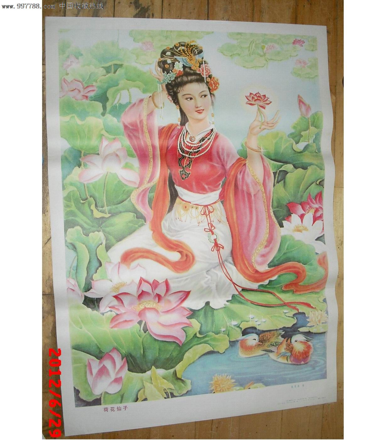 2开大宣传画《荷花仙子》