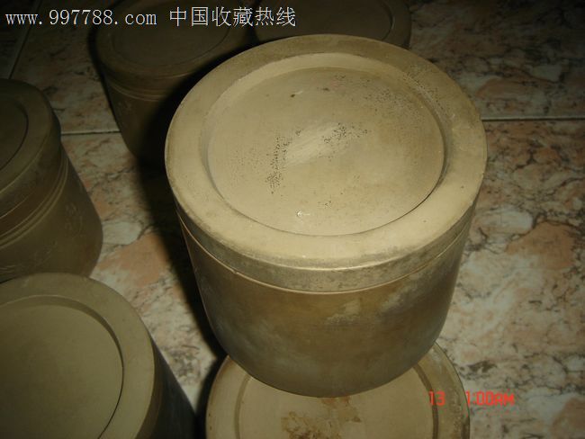 天津马蹄型蛐蛐罐(蟋蟀盆)卷石山房