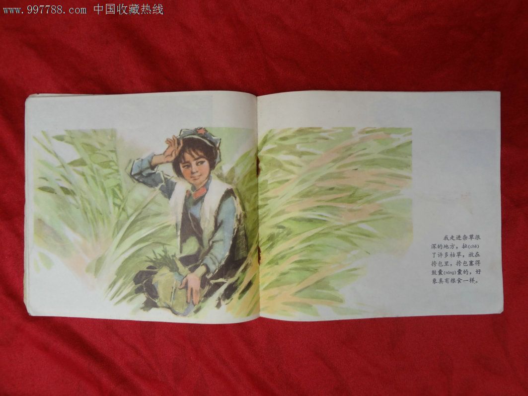 《我跟红军过草地》马忆湘写,董辰生画,1979年一版一印