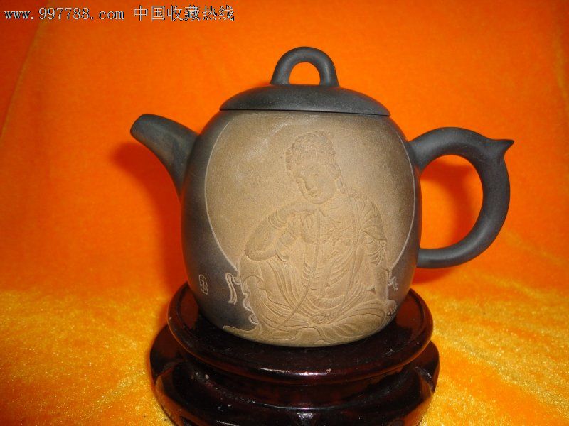 广西坭兴陶\/紫砂齐名\/茶壶\/李燕\/观音壶_紫砂壶