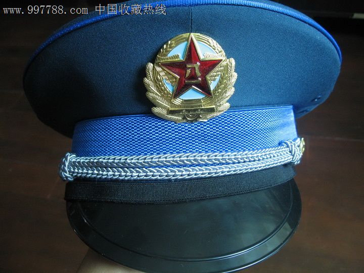 空军军官大檐帽加帽徽