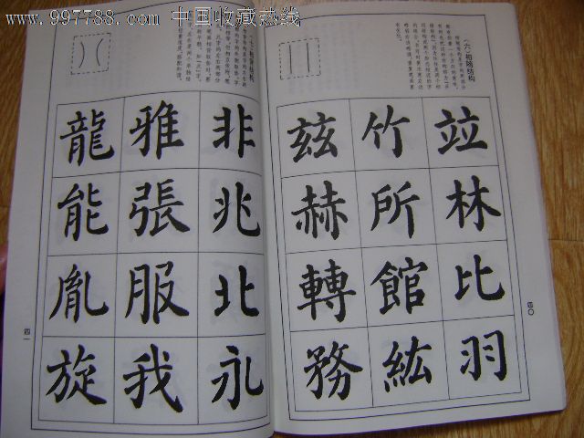 楷书技法—颜体笔法与结构,字帖,毛笔字帖,九十年代(20世纪),艺术体