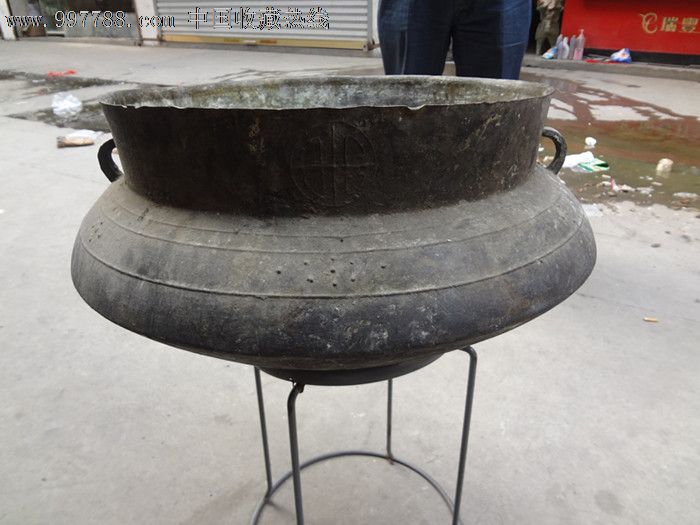 超大古代行军铜锅8500