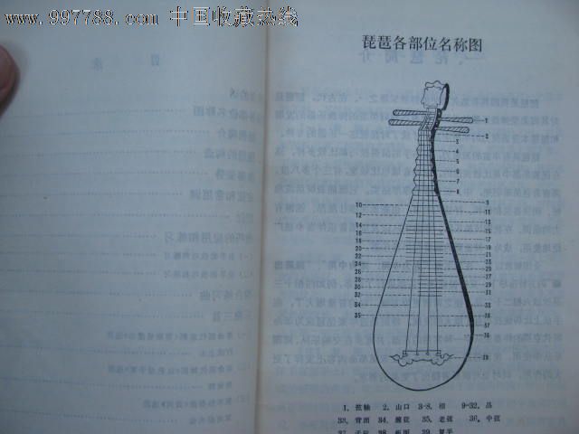 琵琶弹奏法文革版