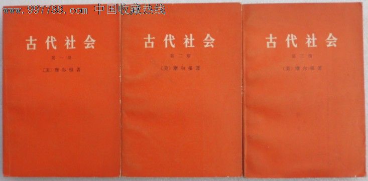 【美】摩尔根:古代社会(1-3全)
