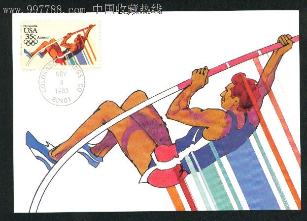 美国极限片1983奥运会--男子撑杆跳-价格:15元