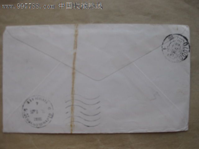 泰国邮寄上海封一个-价格:8元-se13584905-信