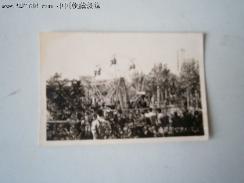 上海人民公园风车老照片