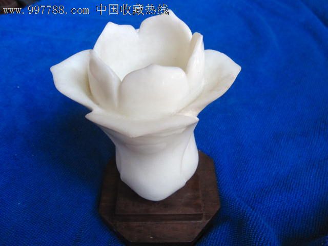 汉白玉白玉兰花雕塑