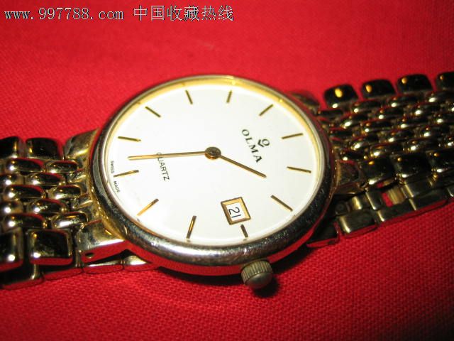 瑞士镀金-奥尔马单历-手表/腕表-se13803327-零售-7788收藏__收藏