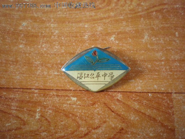 温江县公平中学-校徽/毕业章-se13811573-零售-7788收藏__收藏热线