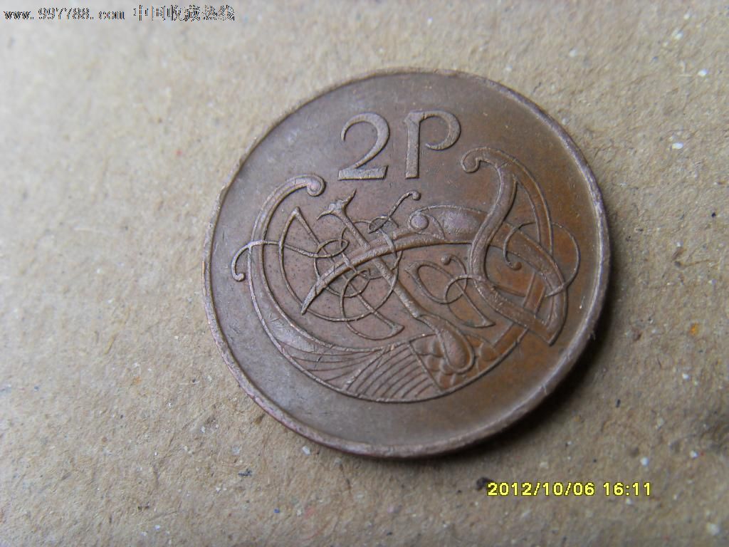 爱尔兰1978年2p鸟硬币