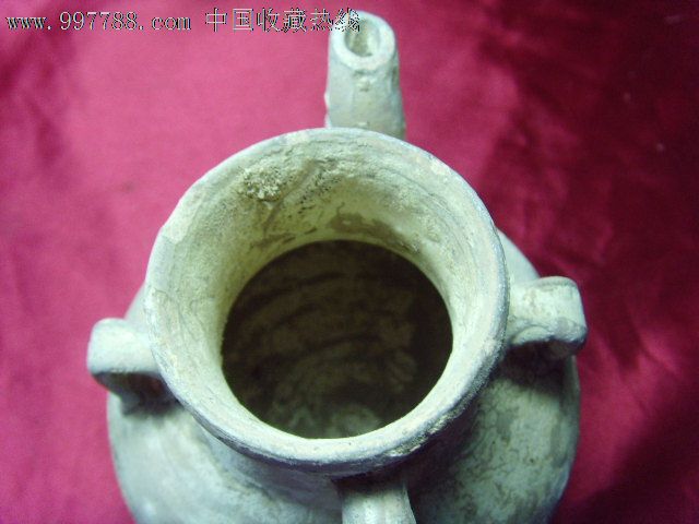 唐宋时期,双耳执壶(邛窑)