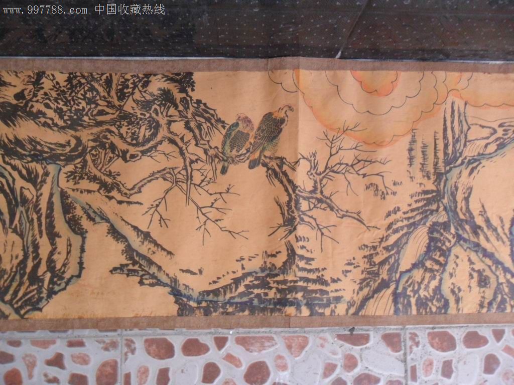 长卷:百鸟图