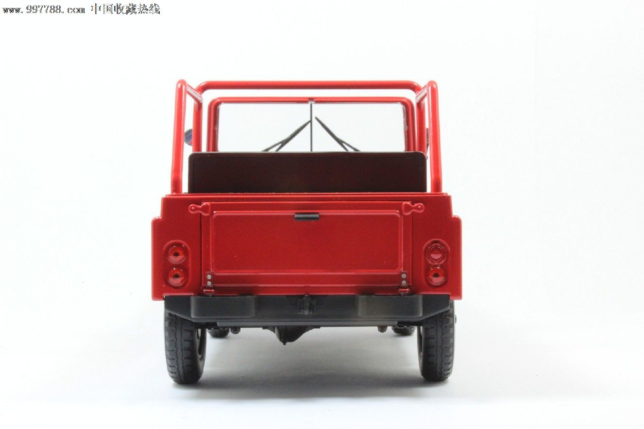 1:18合金成品限量款北汽北京吉普212bj212红色敞篷版-轿车/赛车模型