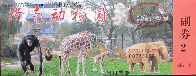 济南动物园!_第1张_7788收藏__中国收藏热线