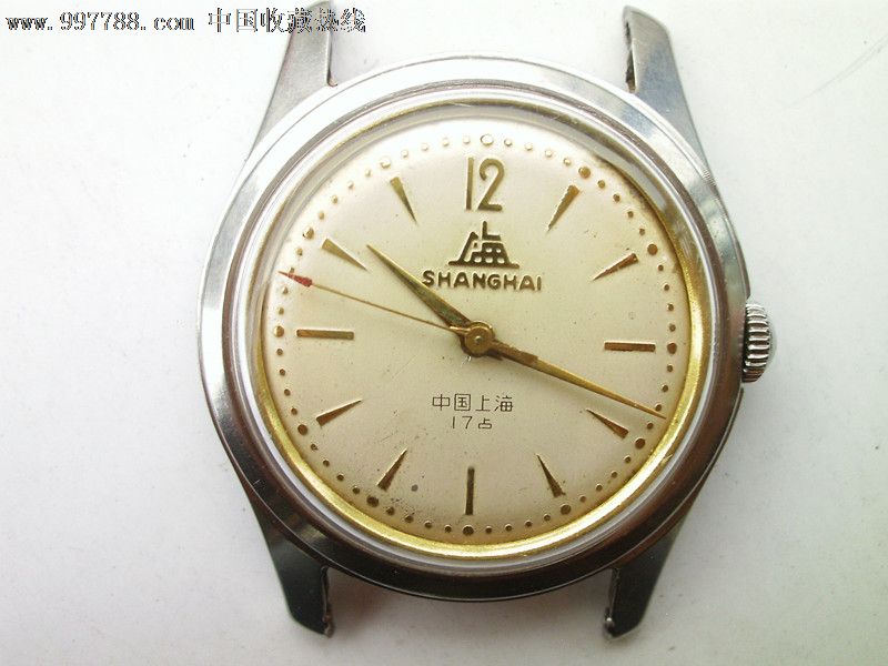 非常少见品相上海牌611手表国产古董收藏老表