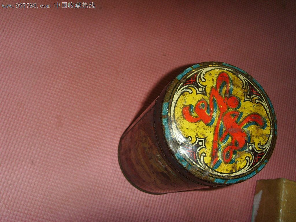 鸿顺兴茶庄美女茶盒,饮料标-- 茶饮料类,罐头\/食