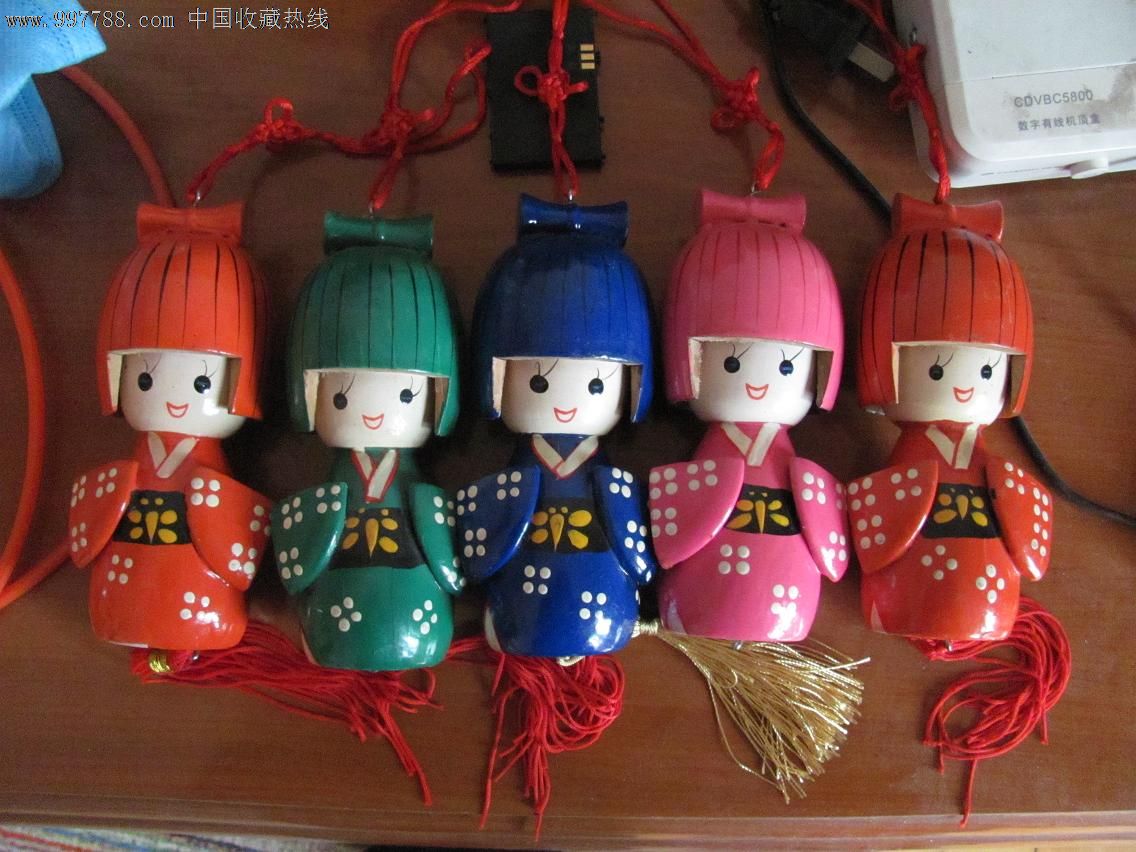 五个日本小女娃-民族娃娃-se14699690-零售-7788收藏__收藏热线