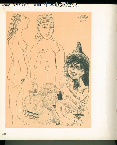 毕加索画风---视觉艺术的革命者_综合绘画类画