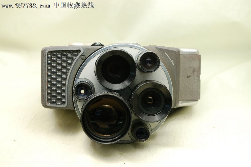 雅西卡8e-iii8mm胶片电影摄影机.6个镜头,收藏品.