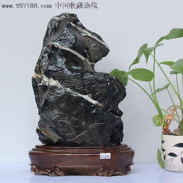 投资收藏桂灵石天然奇石原石可媲美白灵璧石gls016熊猫