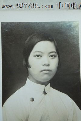 民国立领学生装照(少)-se14989285-老照片-零售-7788