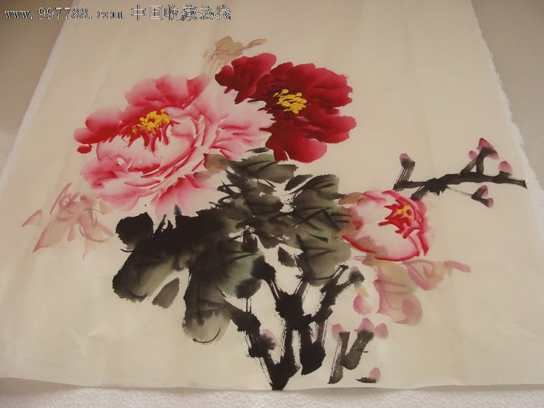 牡丹画-se15275597-花鸟国画原作-零售-7788收藏__中国收藏热线