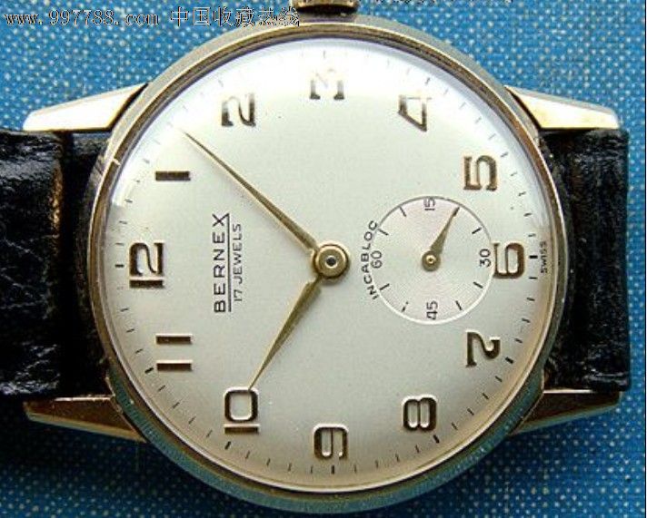 有纪念意义上品375玫瑰金实金瑞士bernex机械表_手表/腕表_第1张_7788