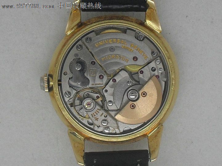 18K实金万国牌男士手表世界十大名表之一