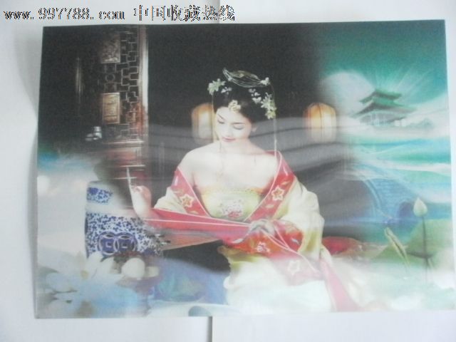 立体画-古装美女_价格10元图片