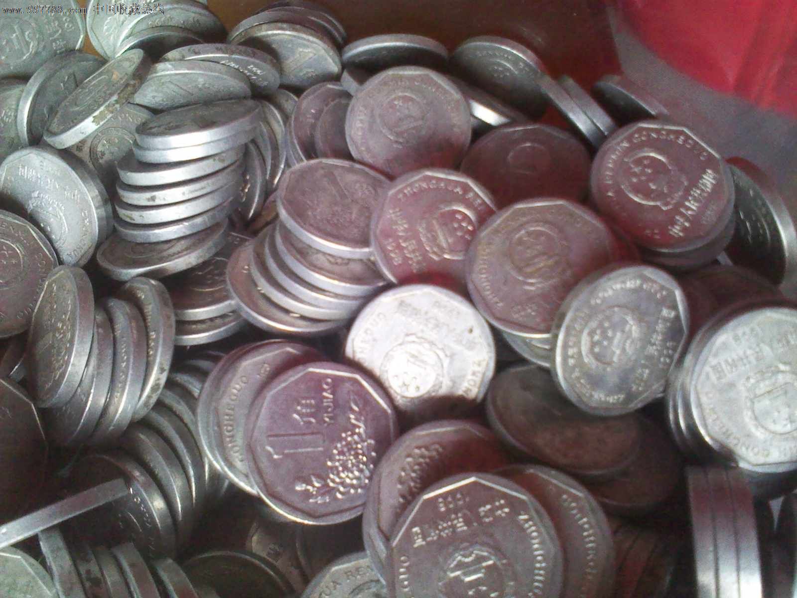1994年流通菊花一角硬币