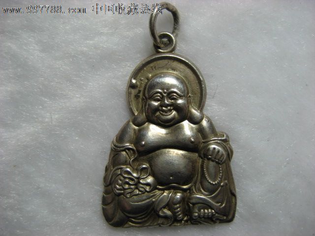 银弥勒佛