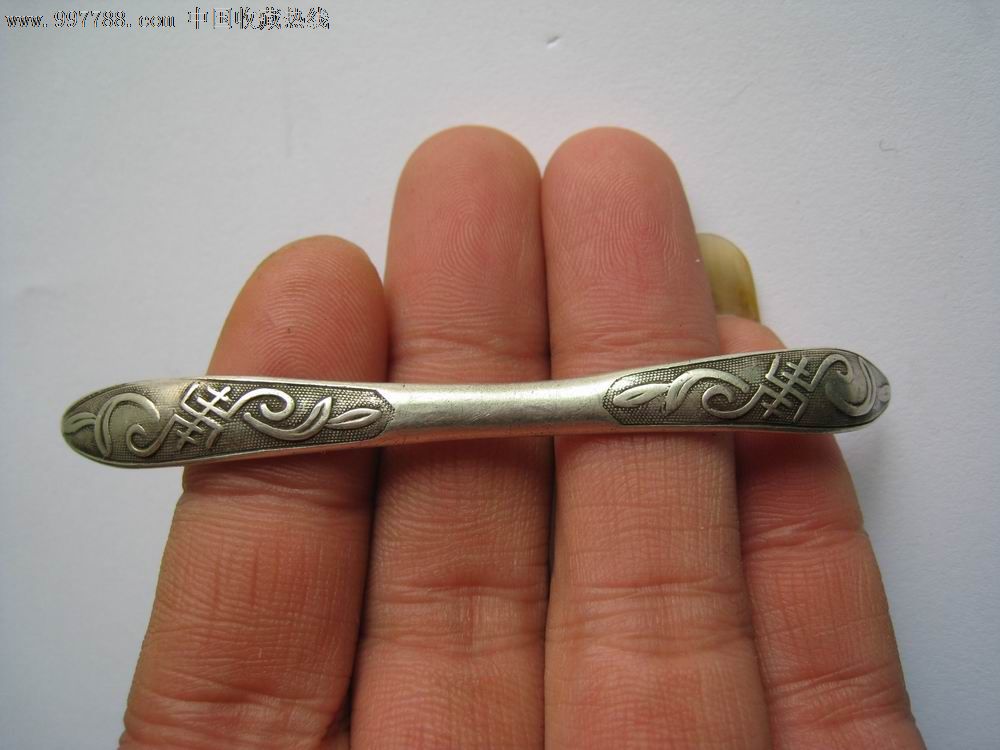 老天宝,老银簪