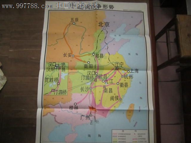 北伐战争形势