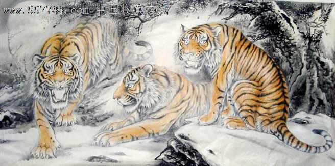 【中国画虎第一村】〓◇虎啸