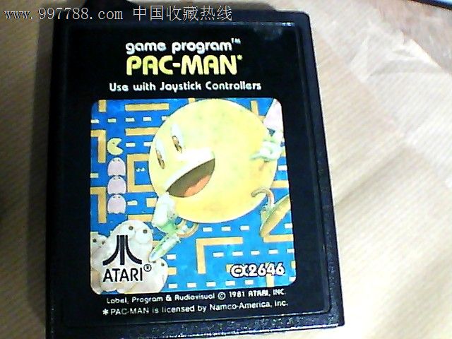 雅达利2600经典游戏pac-man(吃豆)