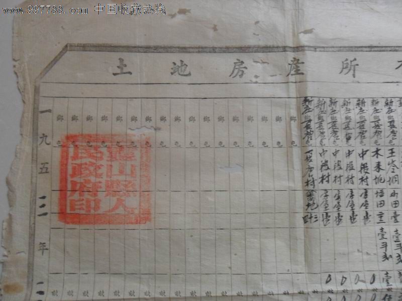 53年土地证