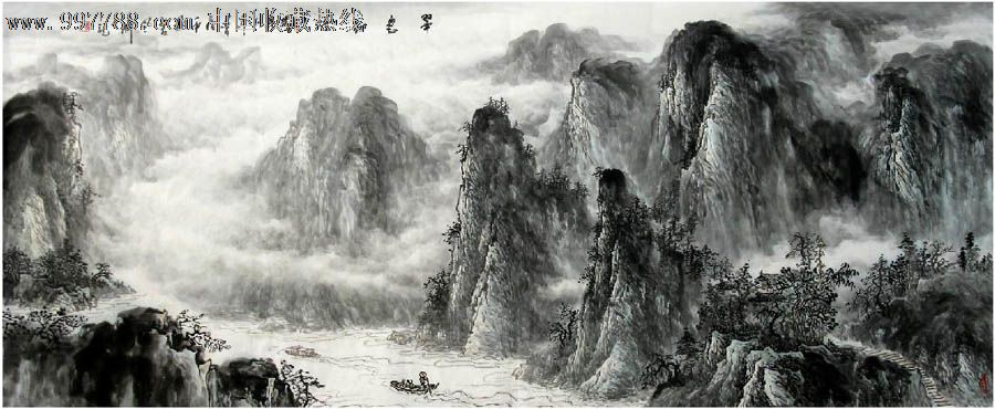 唐一中·小八尺国画山水