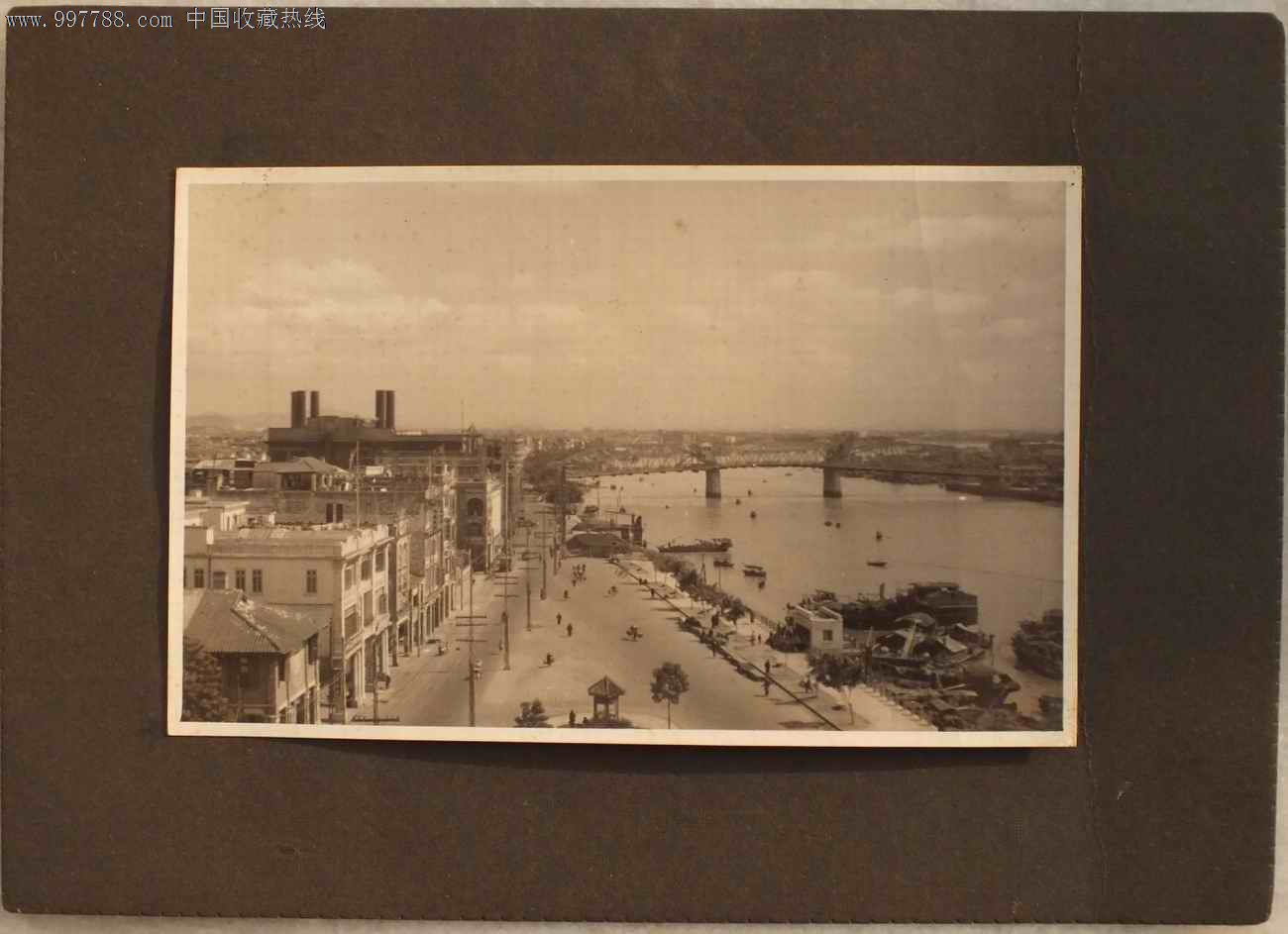 上世纪30年代初广州海珠大桥-se16280195-老照片-零售-7788收藏