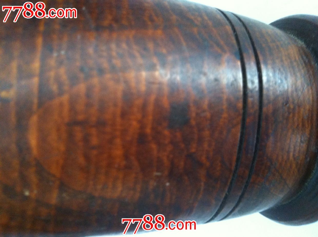 清代笔筒文房四宝金丝楠木少见精品边线古玩收藏
