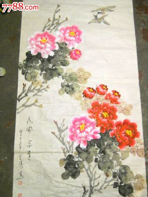 保真河南著名实力派青年画家——石金涛花鸟作品