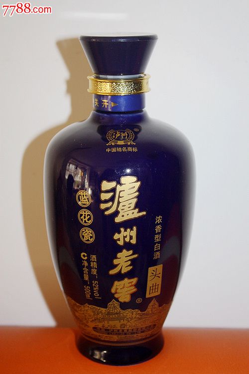泸州老窖头曲酒瓶