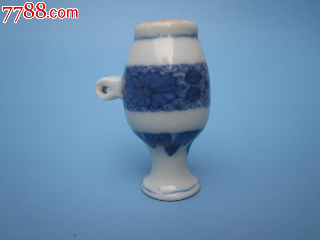 清三代器形好鸟食罐【发色沉稳画工细致】