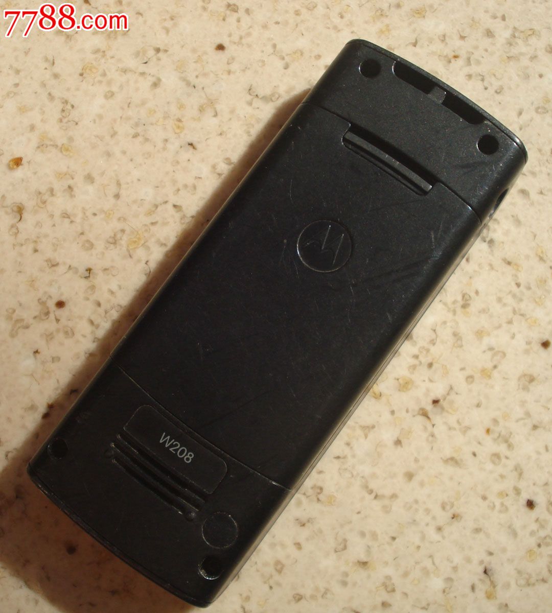 怀旧收藏二手motorola/摩托罗拉w208直板彩屏手机