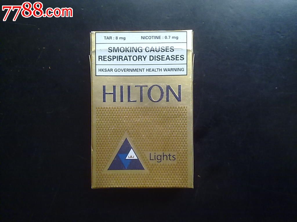 hilton美国希尔顿中文广告-价格:5元-se16772835-烟标/烟盒-零售-7788